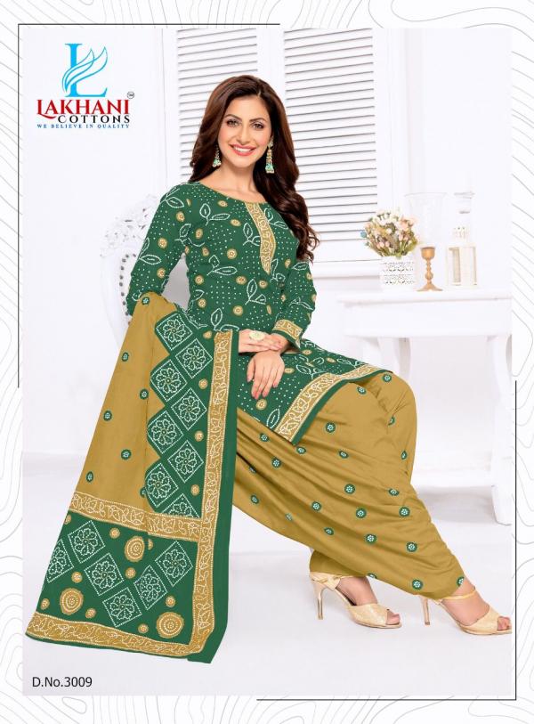 Lakhani Bandhani Vol-3 Cotton Designer Dress Material